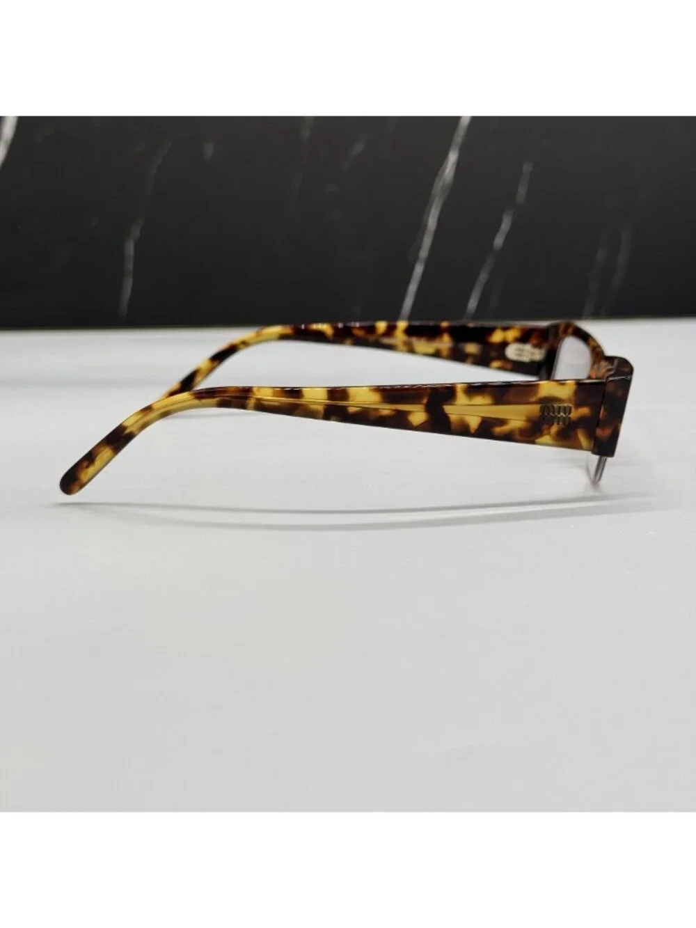 NEW MIU MIU MUB07S 14L08N EYEGLASSES HAVANA WOMEN MU B07S, SMU B07